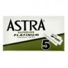CUCHILLAS PLATINIUM (CAJA DE 5) ASTRA